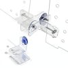 Acrylic Fish Tank Divider Aquarium Divider with 8 Suction Cups Transparent Fish Tank Separator Dividing Net Plate Isolation Board Flapper, 11.81 * 15.74in-3