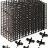 Aquarium Fish Tank Divider Layashala 6 Piece Plastic Grid with 8 Clips-0