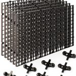 Aquarium Fish Tank Divider Layashala 6 Piece Plastic Grid with 8 Clips-0