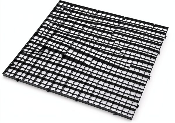 Layashala Aquarium Fish Tank Divider 8-Piece 11x11in Grid with Clips-1