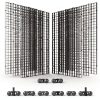 Aquarium Fish Tank Divider Layashala 6 Piece Plastic Grid with 8 Clips-6