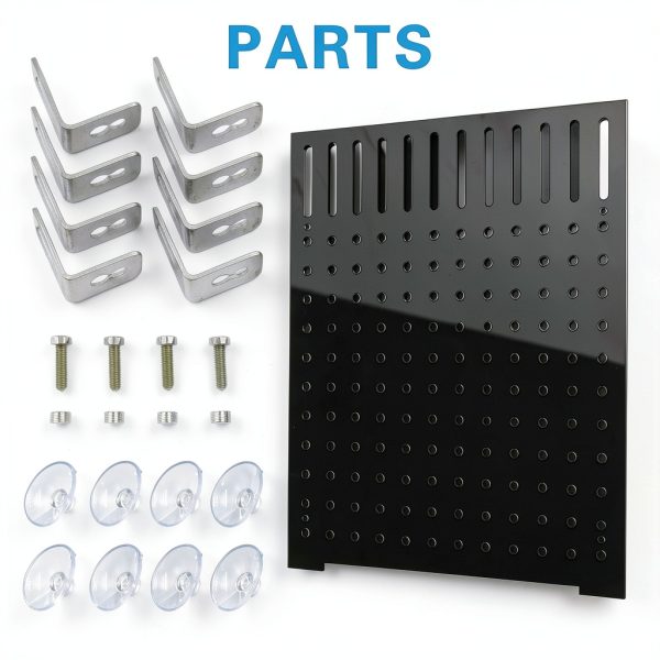 Acrylic Fish Tank Divider Aquarium Divider with 8 Suction Cups Transparent Fish Tank Separator Dividing Net Plate Isolation Board Flapper, 9.84 * 11.81inch-4