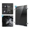 Acrylic Fish Tank Divider Aquarium Divider with 8 Suction Cups Transparent Fish Tank Separator Dividing Net Plate Isolation Board Flapper, 11.81 * 15.74in-4